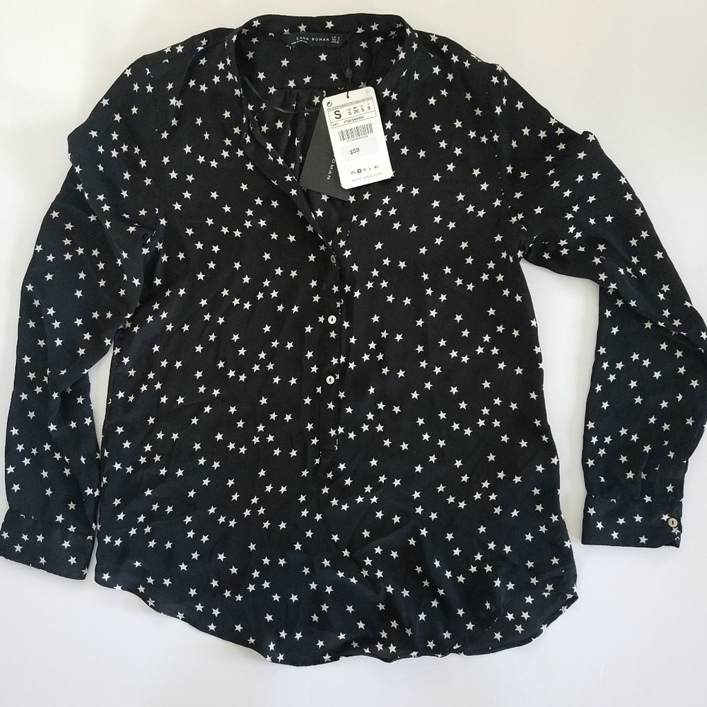 NEW Zara stars shirt